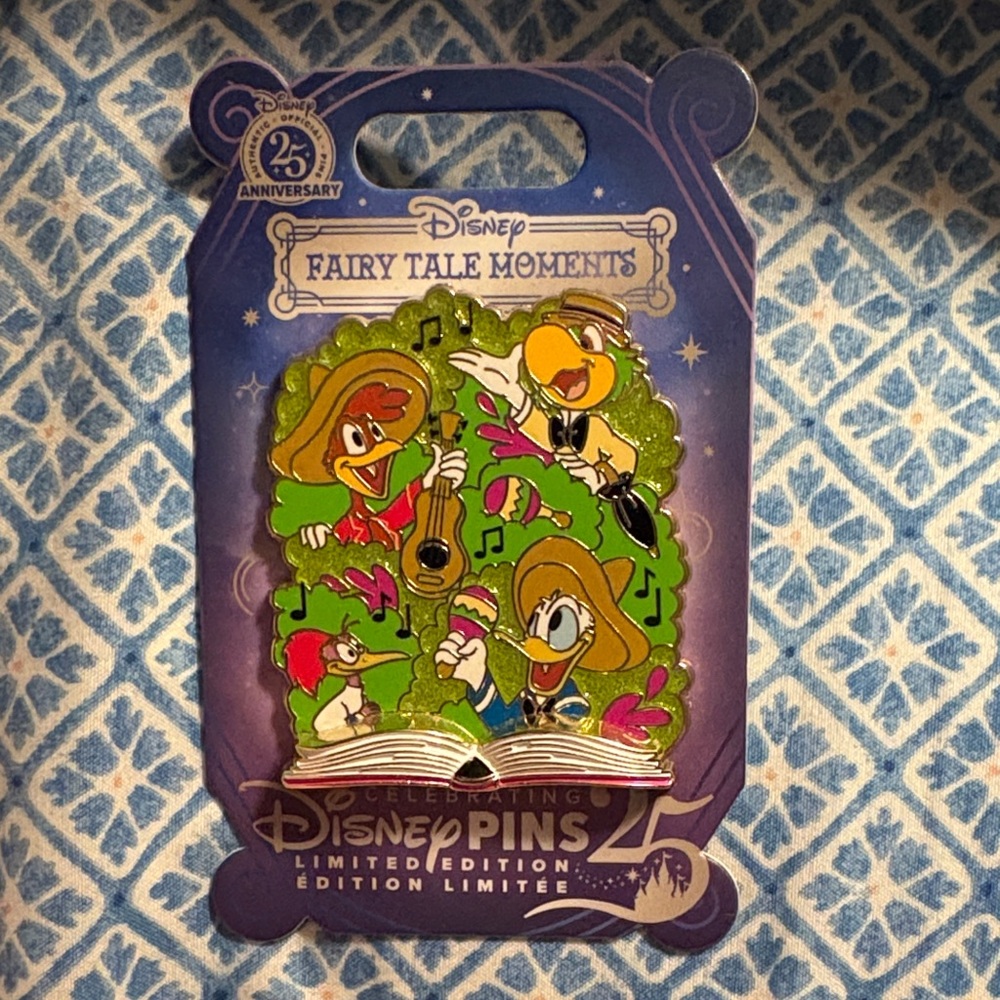Disney Fairy Tale Moments LE Pin — Three Caballeros